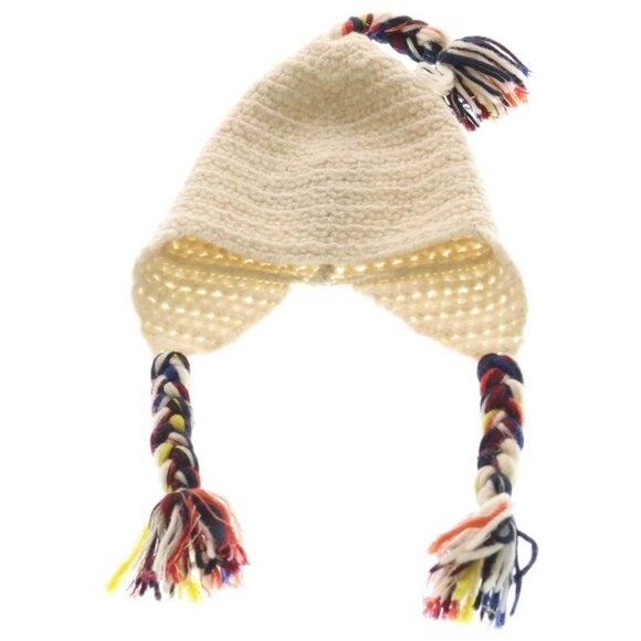 Gucci Knit Cap White Alpaca Wool main image 5